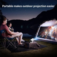 4K Mini Projector Android LED 1080P WiFi Bluetooth HD Portable Home Theater HDMI