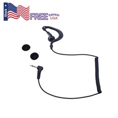 3.5mm Listen Only G Style Police Headset Earpiece for Motorola Speaker Mic