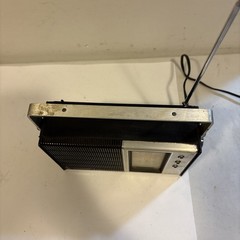 PANASONIC PORTABLE AM/FM RADIO MDL # RF-593 AC OR BATTERY. Works Well