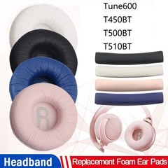 1 Set 70mm Replacement Earpads Soft Leather Foam Ear Cushions for Headphones