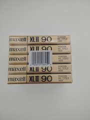 *SEALED* MAXELL XLII 90 5-PACK Blank Audio Cassette Tapes (Ideal For CD) NEW