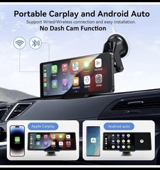 🔥Wireless Portable Car Screen 10” W/ Backup Camera CarPlay And Android Auto