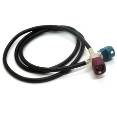 HSD LVDS FAKRA D-Z Male Retrofit Screen Display Converter 0.8m Extension Cable