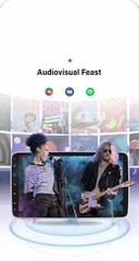 10.1 inch Android 14 8Core Car Stereo 1 DIN GPS WIFI DSP Rotatable Screen 6+64GB