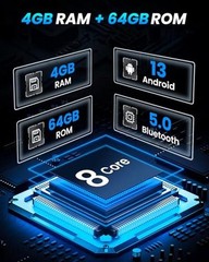 [8Core 4GB RAM 64GB ROM] Car Radio for Honda Civic 9 Inch 8 Core 4G RAM 64G ROM
