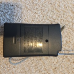 RadioShack AM/FM Pocket Radio 1200586 Vintage Tested Working