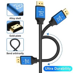 HDMI Cable HDMI 2.1 Wire 4K 8K for RTX 3080 eARC HDR Video Cable PC Laptop TV