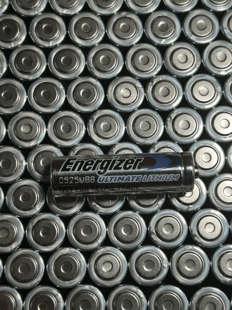 Energizer Ultimate Lithium AA Batteries 620 Count Bulk Brand New Exp 3/2050