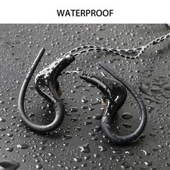 3.5mm In-Ear Wired Earbuds Sports Running Earphone Over Ear Hook Headphone w/MIC