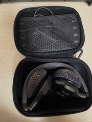 JBL Under Armour Black Wired On-Ear Headphones Adjustable Headband w/Case