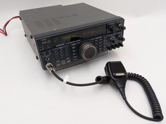 Kenwood TS-450S HF 100W Transceiver Radio w/ Mic & DC Power Cable – *AS-IS READ*