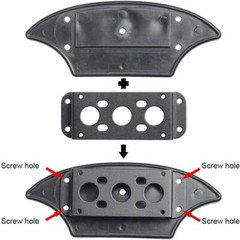 Haloview Backup Camera Bracket Adapter Compatible with Furrion Pre-Wired RVs