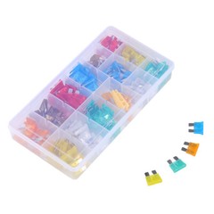 220PCS Blade Fuse Assortment Auto Car Truck Motorcycle FUSES Kit ATC ATO ATM Set