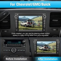 AWESAFE Car Stereo for Chevy Silverado GMC Sierra Yukon 2007-2013, Android GP…