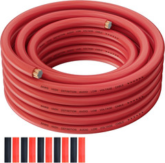 8 Gauge Wire 25FT, Primary Automotive Amplifier Power/Ground Wire, Car Battery C