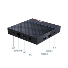 8K T95 MAX+ Dual WiFi 4GB/32GB Bluetooth Android 9.0 Streaming Media TV Box