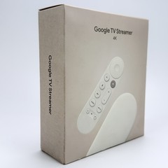 Google TV Streamer 4K 32GB with Voice Remote – Porcelain Color Brand New Sealed