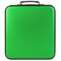 CD Case DVD Storage Case: Capacity Hard Plastic DVD Case Holder 432 Dark Green