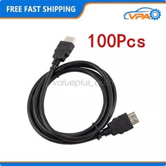 100 Count 5Ft HDMI Cable High Speed Black Brand New Never Used Bulk Lot Of 100