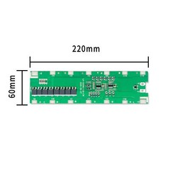 13S 8P Li-ion battery Box battery holder 13S 48V 20A/30A Li-ion BMS kits