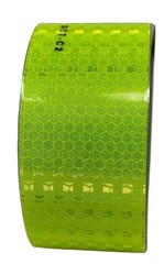 Fluorescent Yellow Green Reflective Tape DOT-C2 Conspiciuity Tape – COMMERCIAL