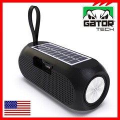 Bluetooth Wireless Portable Speaker Solar Power Stereo Bass USB SD FM Radio LOUD