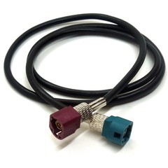 HSD LVDS FAKRA D-Z Male Retrofit Screen Display Converter 0.8m Extension Cable