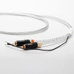 6feet Silver Plated Tonearm Cable 5Pin DIN to RCA Phono Cable with Ground Line