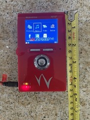 Wolverine MVP 9000 80GB Multimedia Player Digital Audio Photo Video Storage Red