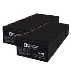 Mighty Max 12V 7Ah F2 Battery Compatible with CyberPower RB1280X2B – 10 Pack