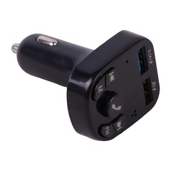 Bluetooth 5.0 Car Wireless FM Transmitter Adapter 2USB PD Charger AUX Hands-Free