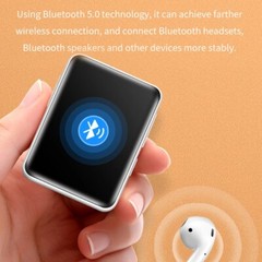 Support 128G 8G MP3 Player Bluetooth HiFi Lossless Sound Music Recorder FM Radio