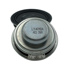 High Efficiency 3W 4Ω Mini Stereo Woofers Speaker 40mm PU Surround Two Magnets