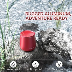 Shockproof Outdoor Bluetooth Speaker – 10 Hours of Battery Life & Stereo Pairing