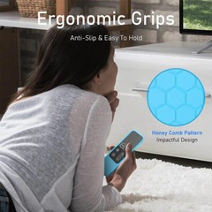USA Shock Proof Silicone Case Cover for Apple TV (4th Gen) Siri Remote Control