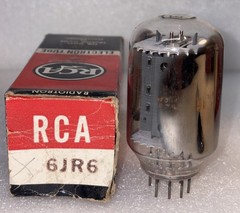 RCA 6JR6 6JG6A 6JT6A Audio Tube New In Box
