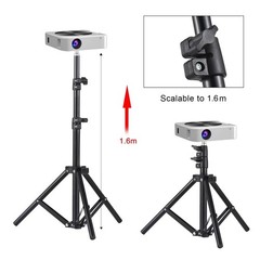 Adjustable Tripod Stand for LCD Projector – Aluminum Folding Holder 22-63 Inch