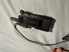 Motorola CLS1110 UHF Two-Way Radio w/ Black Ear-Hook Earpiece PTT/Volume