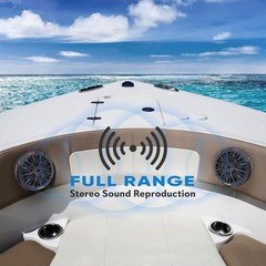 Pyle 6.5″ 200 W Marine Boat Speaker System Weather Proof Dual 2 Way