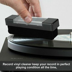 3in1 Vinyl Record Cleaning Brush Set Stylus Velvet Anti-static Cleaner Tool Lot