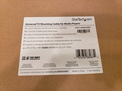 StarTech MDBOXMNT TV Accessory Mounting Bracket Hidden Behind TV Device BOX