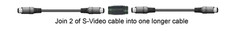 S-Video Female to Female Coupler For Combining 2 S-Video Cables into 1
