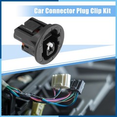 1 Set 1Pin Oil Pressure Sensor Connector Adapter Plug Clip Kit for Toyota