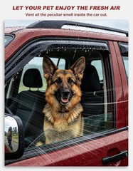 in-Channel Incredibly Durable Rain Guards for GMC Sierra 2500HD/3500HD 2020-2026