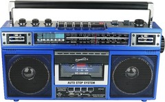 Bluetooth Retro Boombox with Cassette Player & USB/SD Support – SC-3201BT