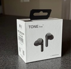 LG TONE Free New Sealed Wireless Bluetooth Earbuds Fast Charging Dual Mic Black