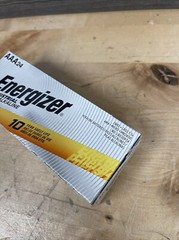 Energizer EN92 Industrial Alkaline Batteries, AAA, 24 Batteries/Box Exp 12/2031