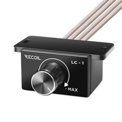 Recoil LC1 RCA Controller for Car Audio Amplifier Bass Boost Volume Knob