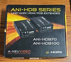 NEW A-NeuVideo ANI-HDB70 Series UHD 4K2K HDMI POE Extender