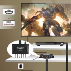 HDMI to YPbPr Component RGB Video Converter 1080P with Digital Coaxial Audio out